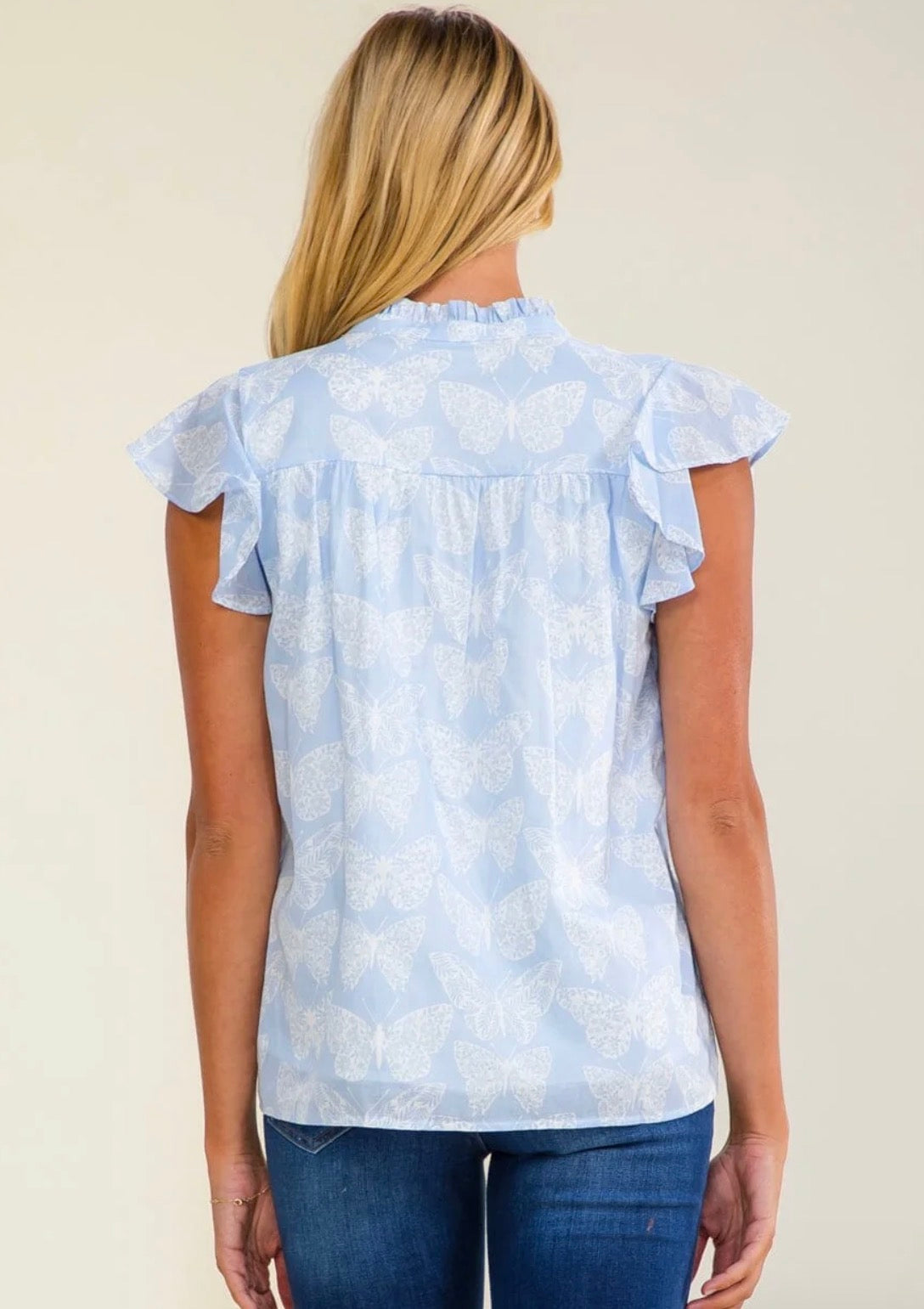 Jaslyn Butterfly Blouse
