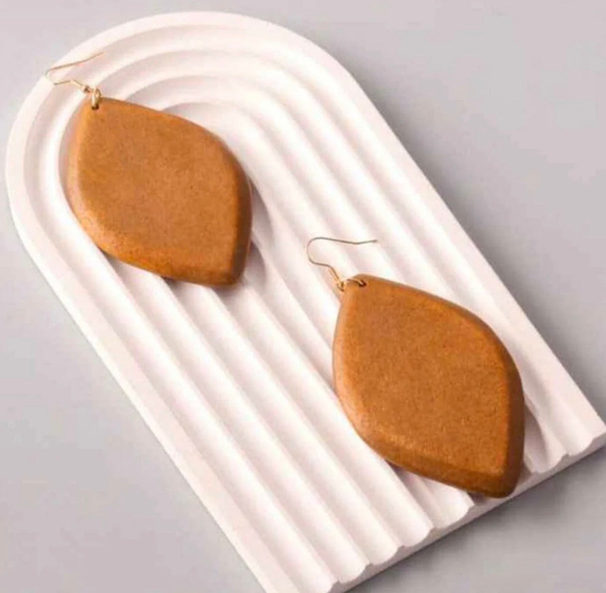 Camille Wooden Earrings
