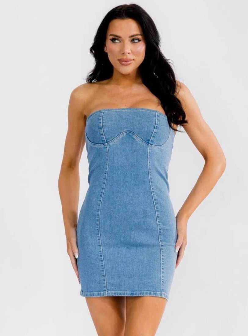 Dolly Denim Dress