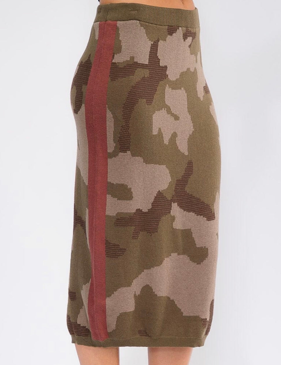 Celine Camo Skirt