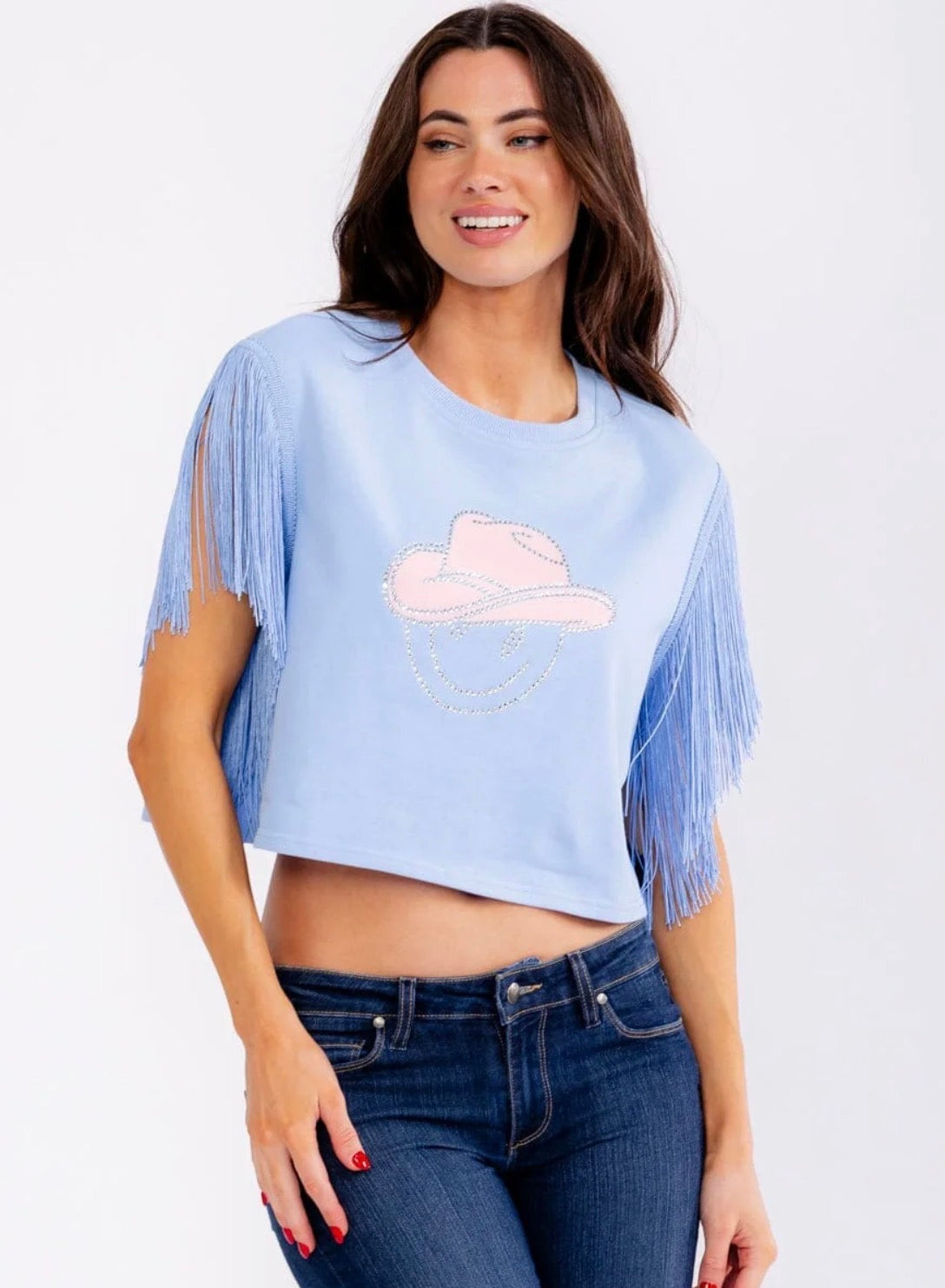 Kristy Fringe Top