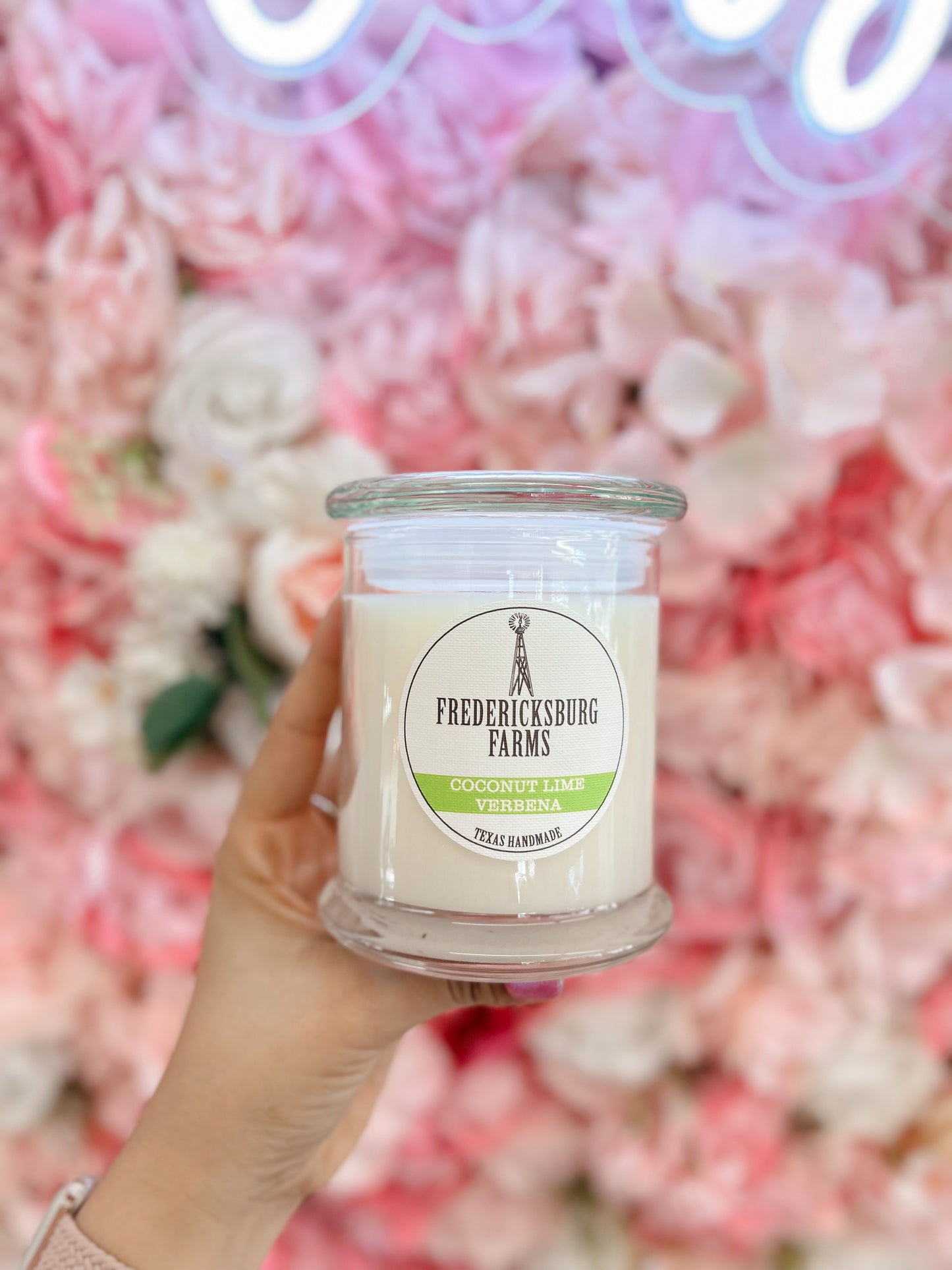 Coconut Lime Verbena (9oz) - Fredericksburg Farms