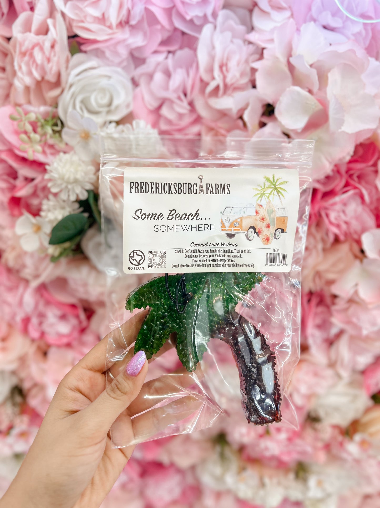 Fredericksburg Farms Coconut Lime Verbena Freshie