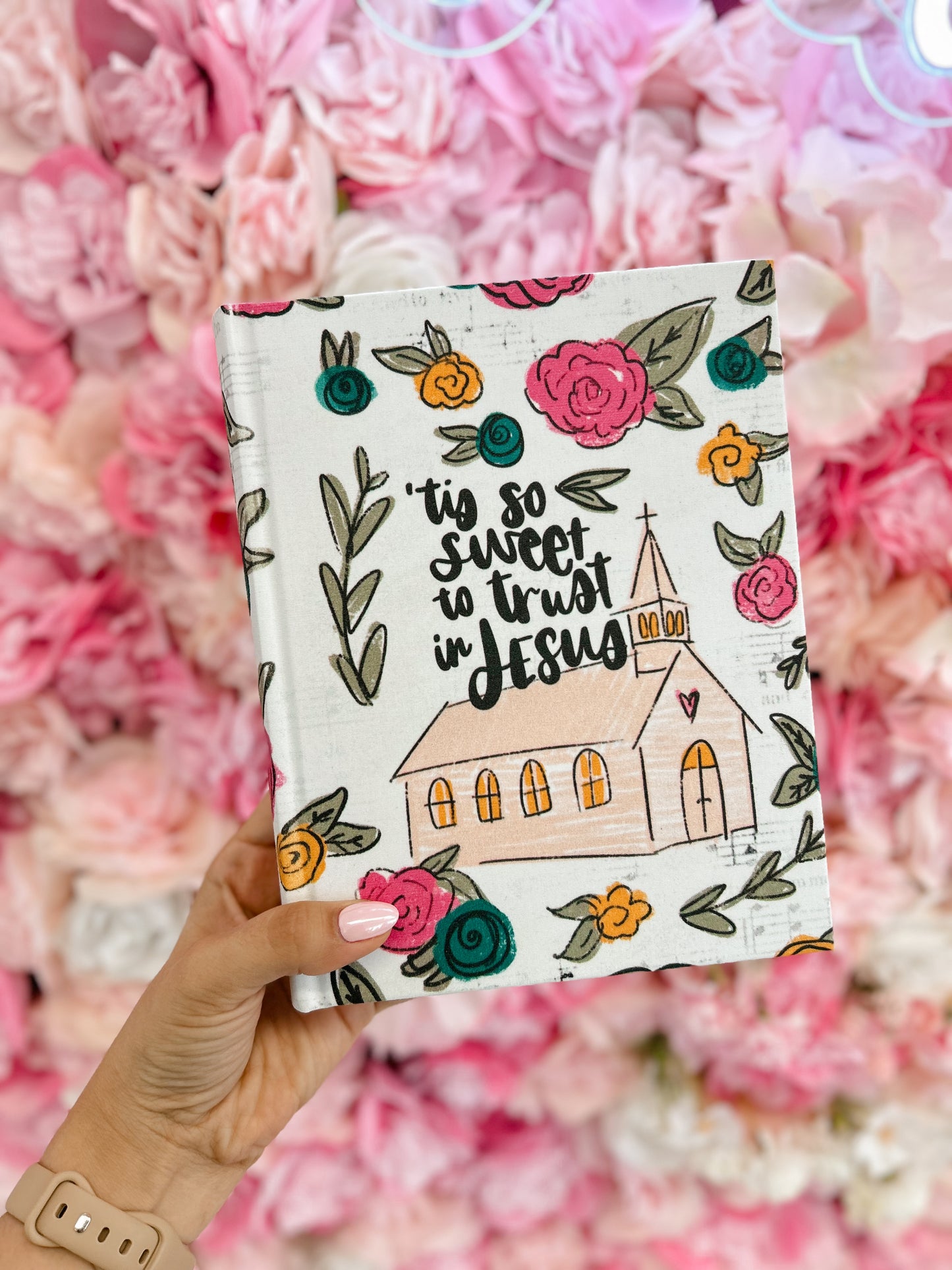 Church Floral ESV Journaling Bible