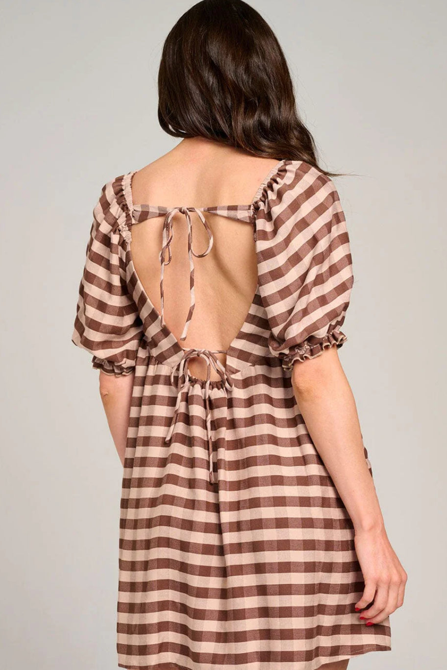 Maggie Gingham Dress
