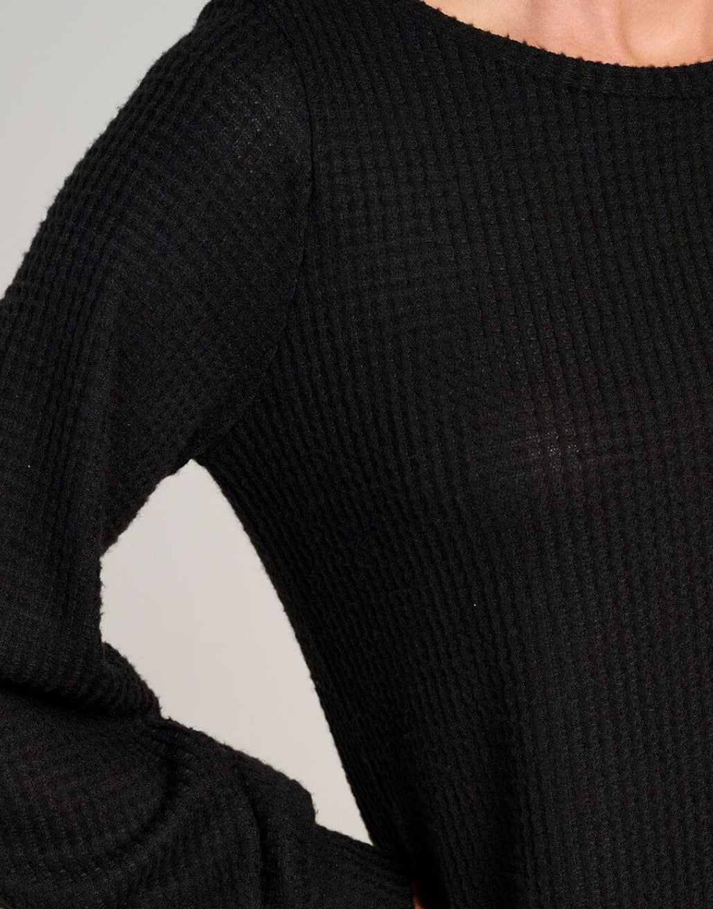 Kennie Waffle Knit Top