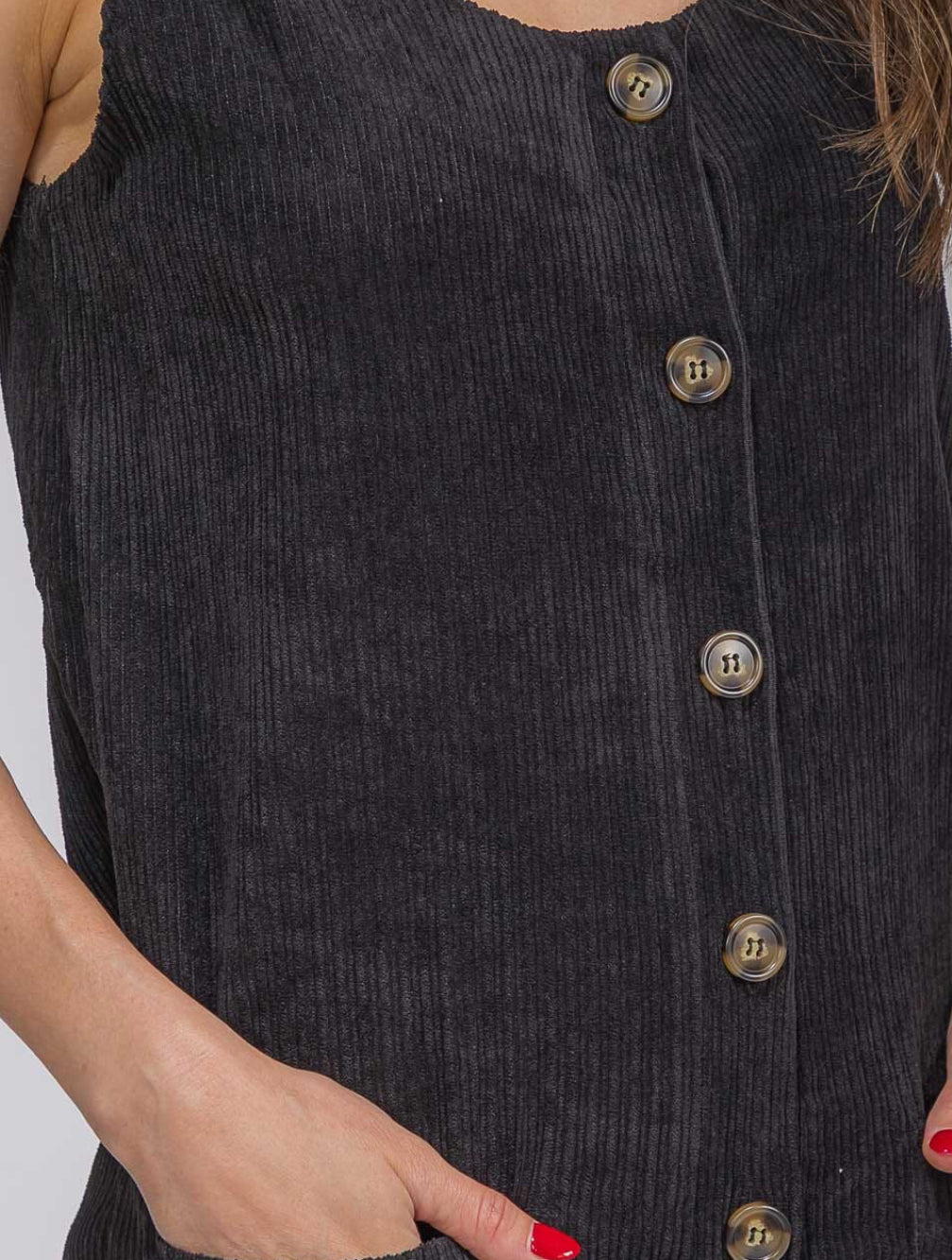 Drea Corduroy Overall