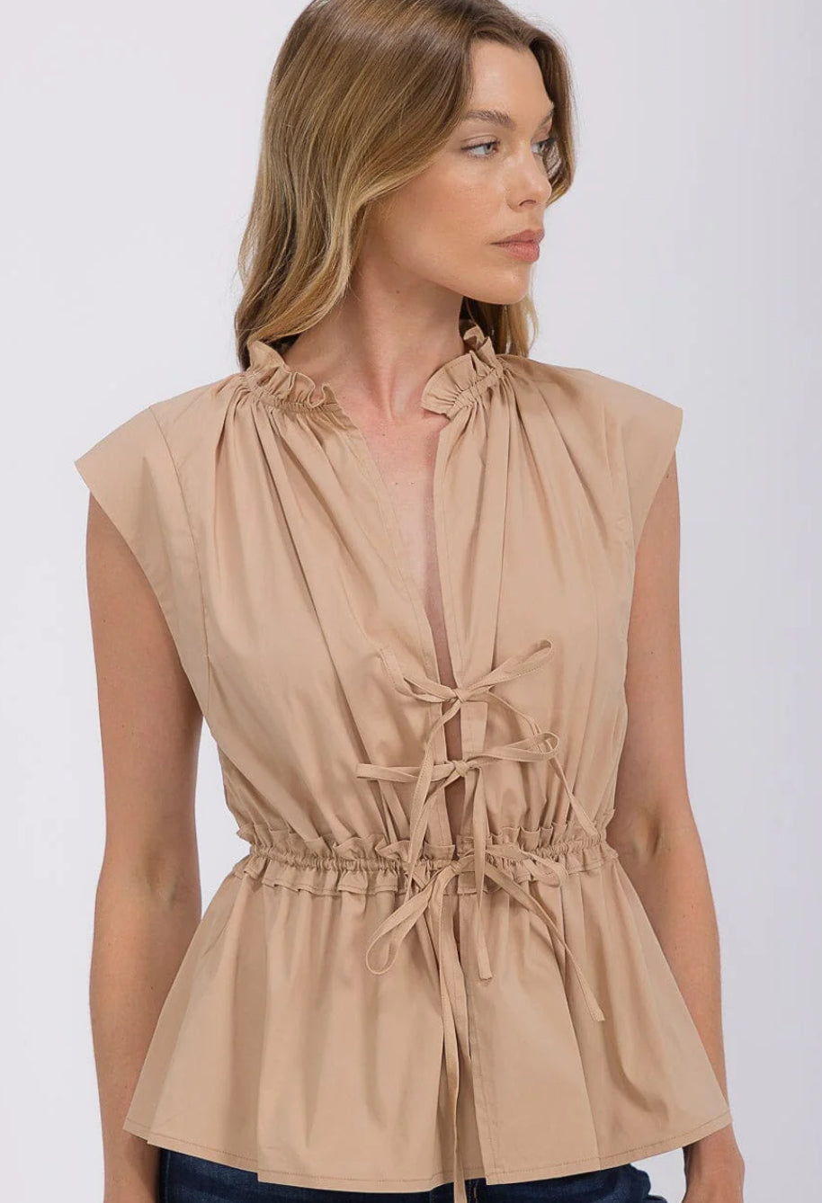 Abigail Peplum Top