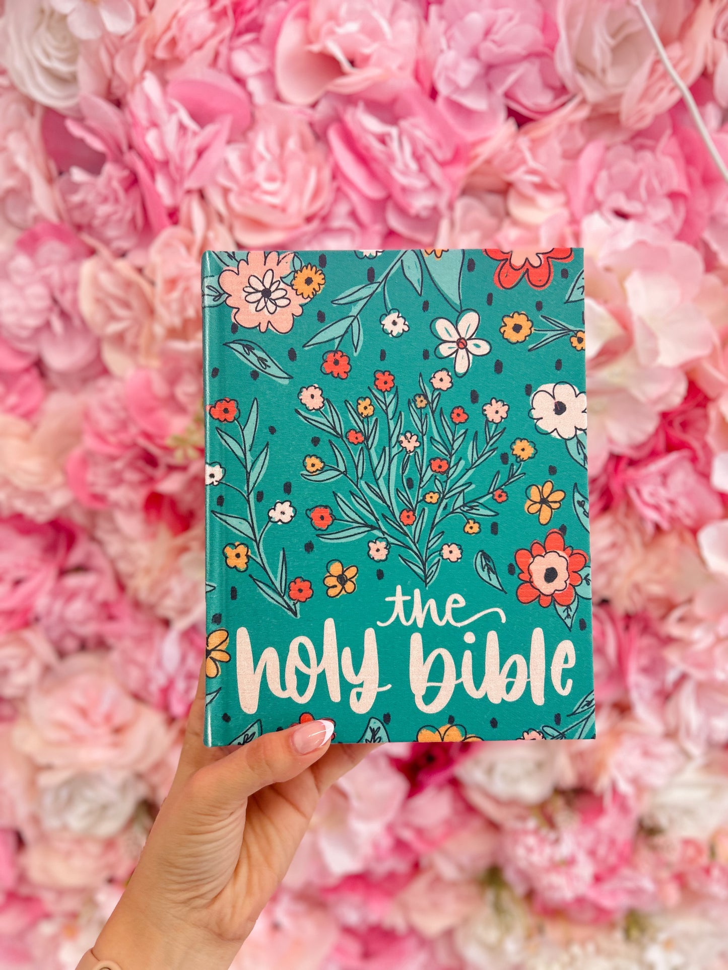 Summer Floral ESV Journaling Bible