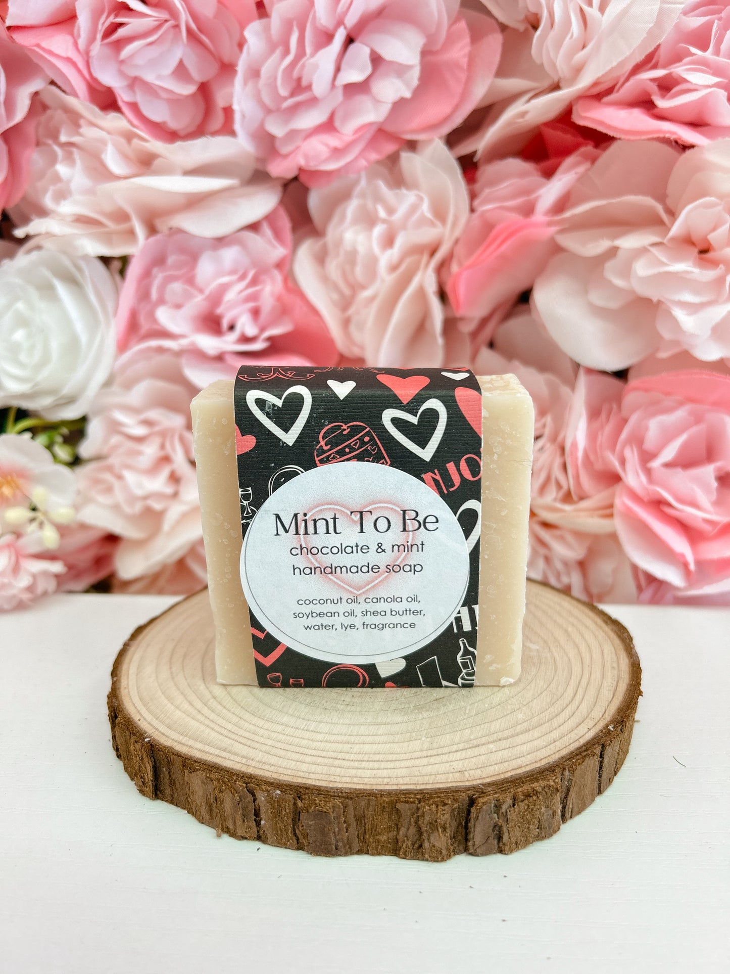 Mint to Be: Chocolate & Mint Handmade Bar Soap