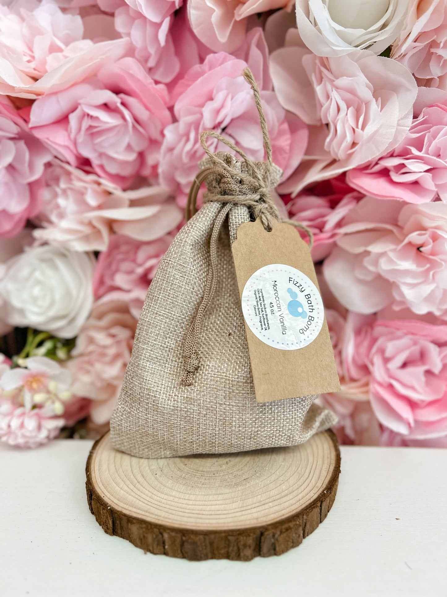 Moroccan Vanilla Fizzy Bath Bomb