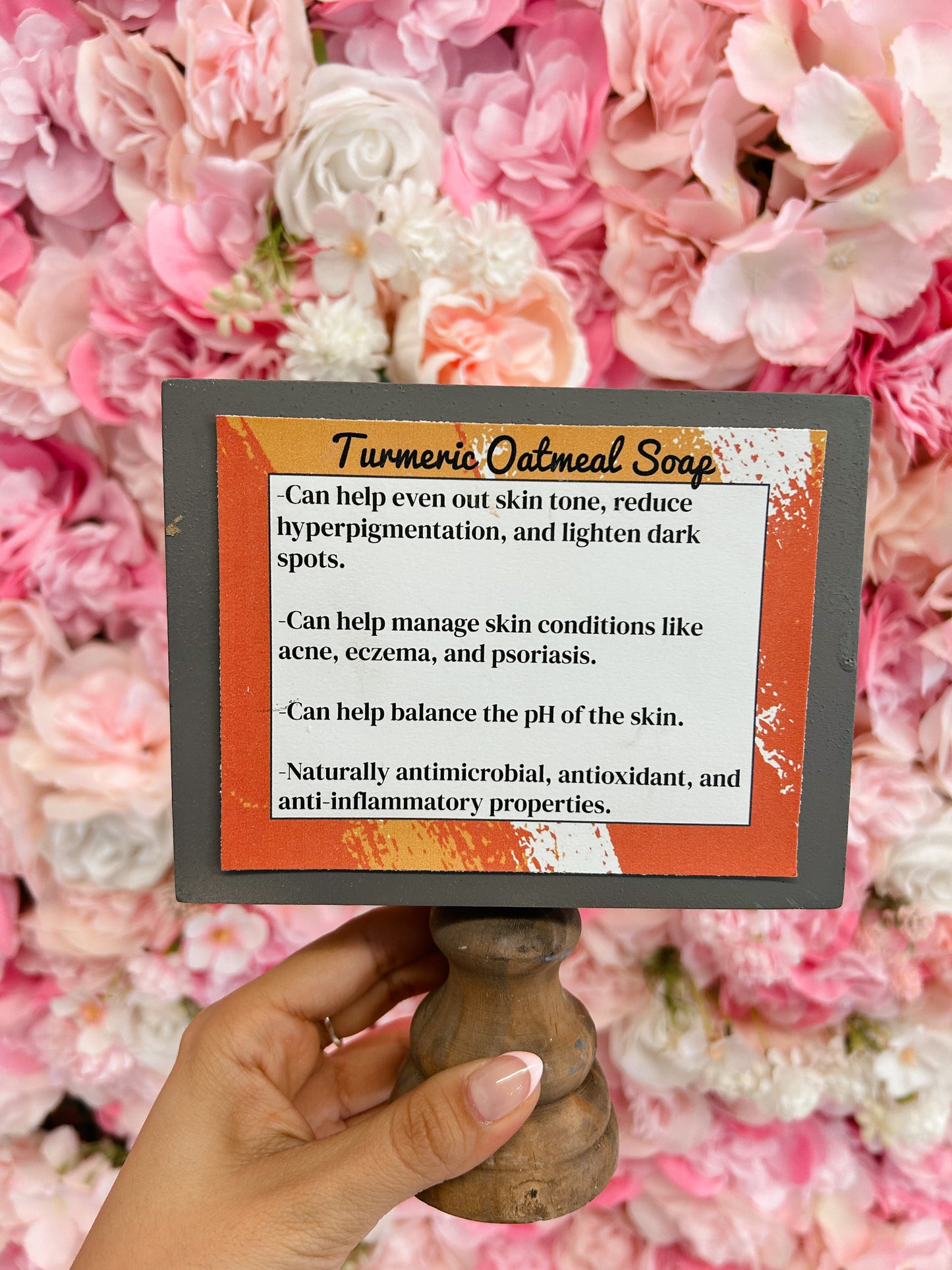 Turmeric Oatmeal Soap