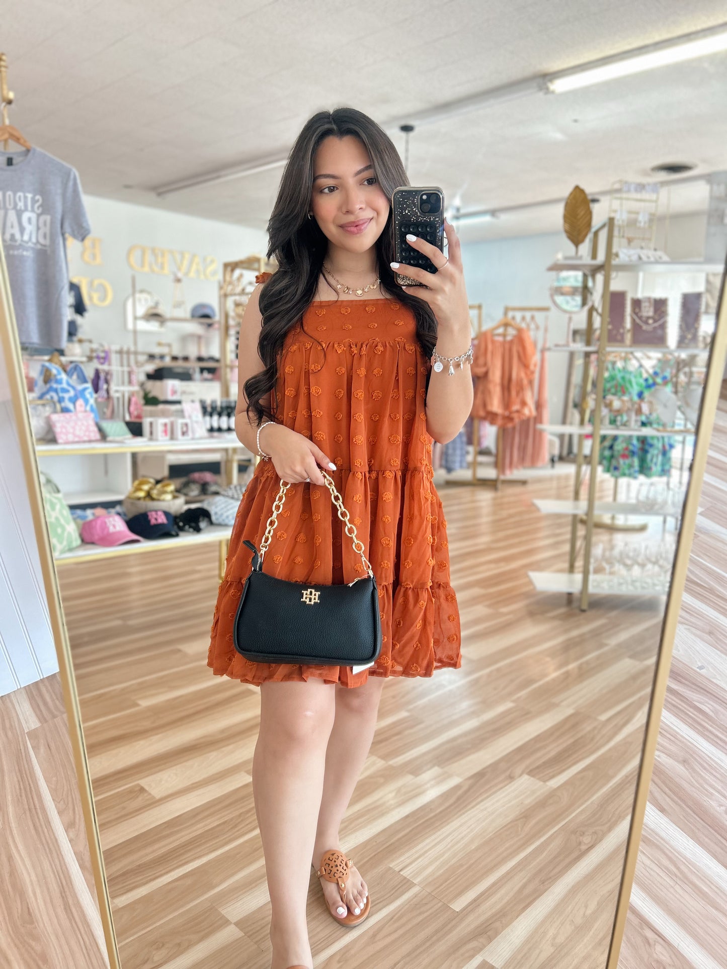 Millie Swiss Mini Dress