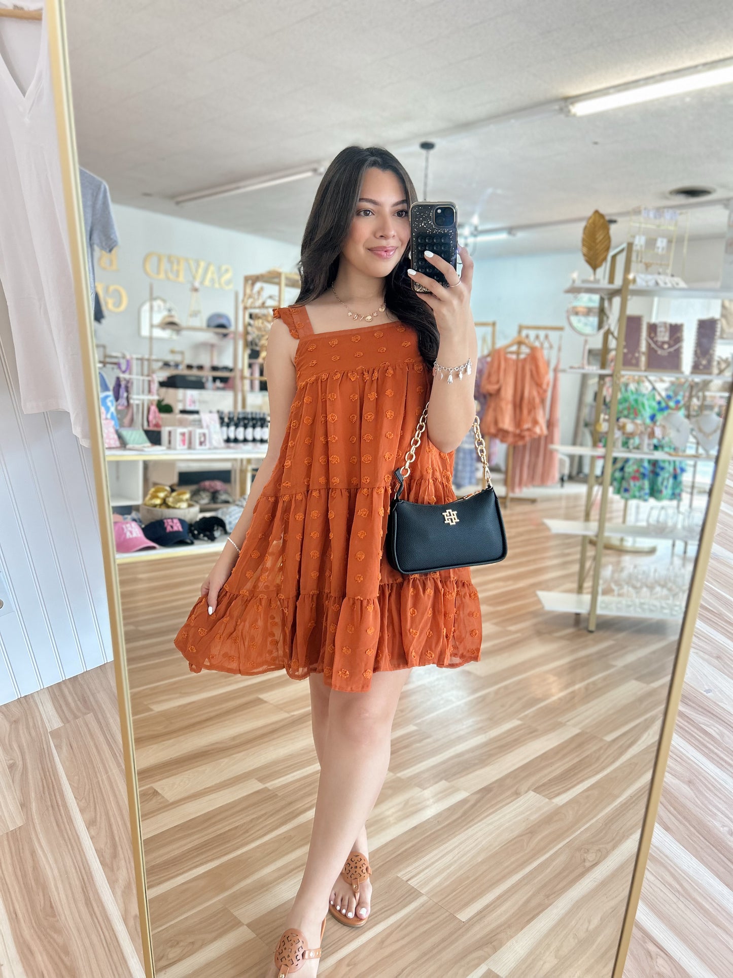 Millie Swiss Mini Dress