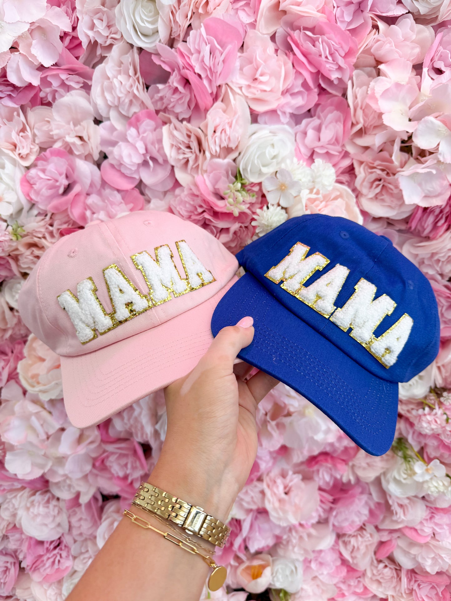 Mama Letter Patch Cap