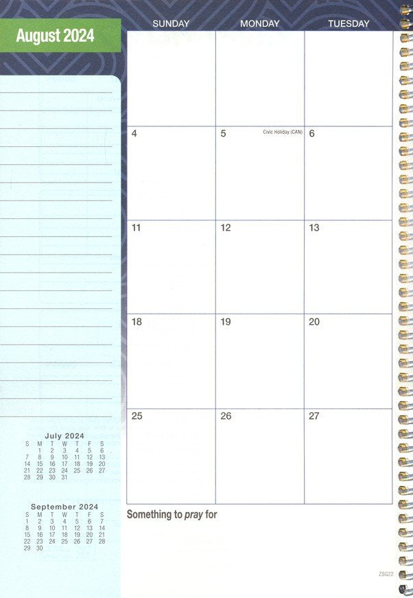 2024-2025 Good News Planner: Jr. High/High School Student Christian Edition (Evangelical)