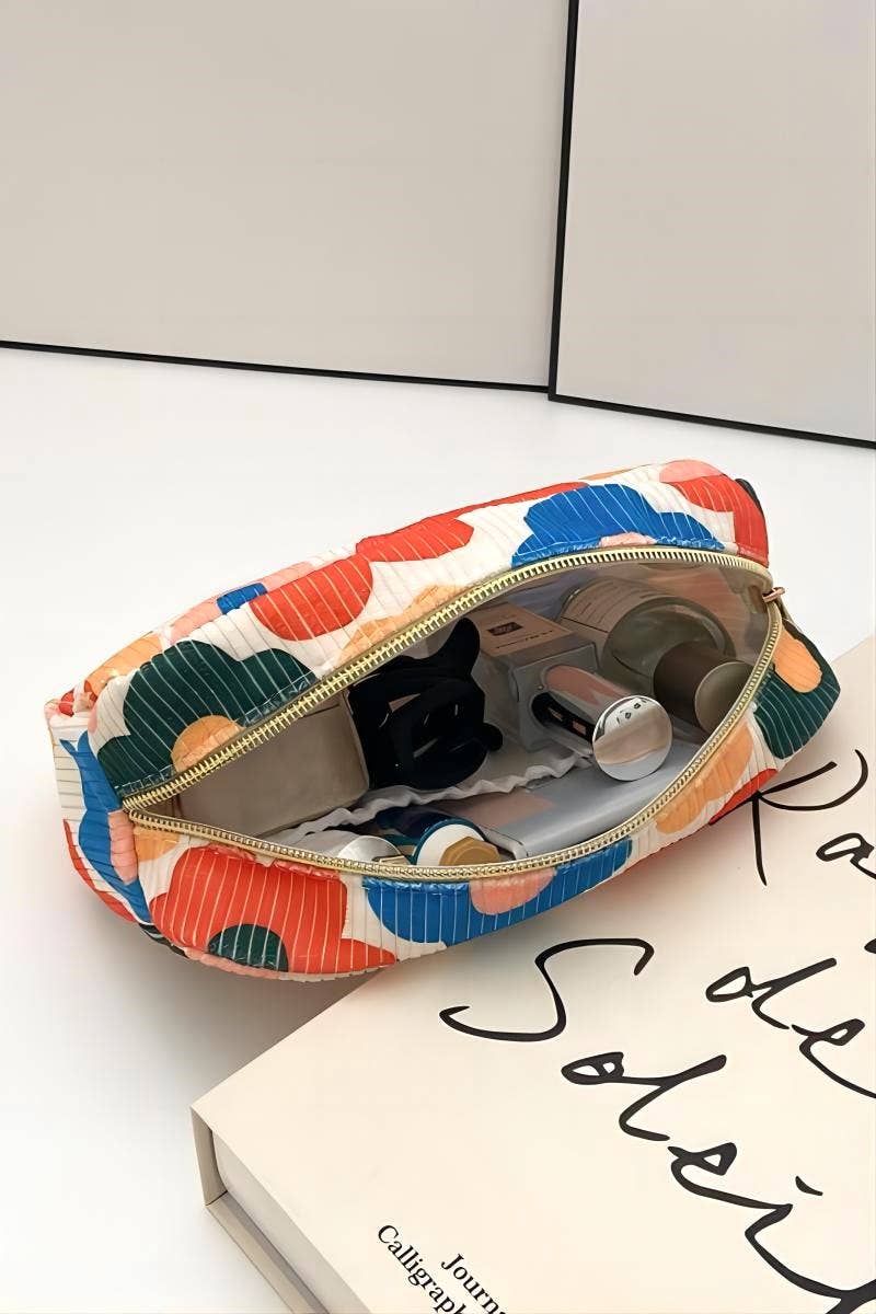 Flower Cosmetic Bag