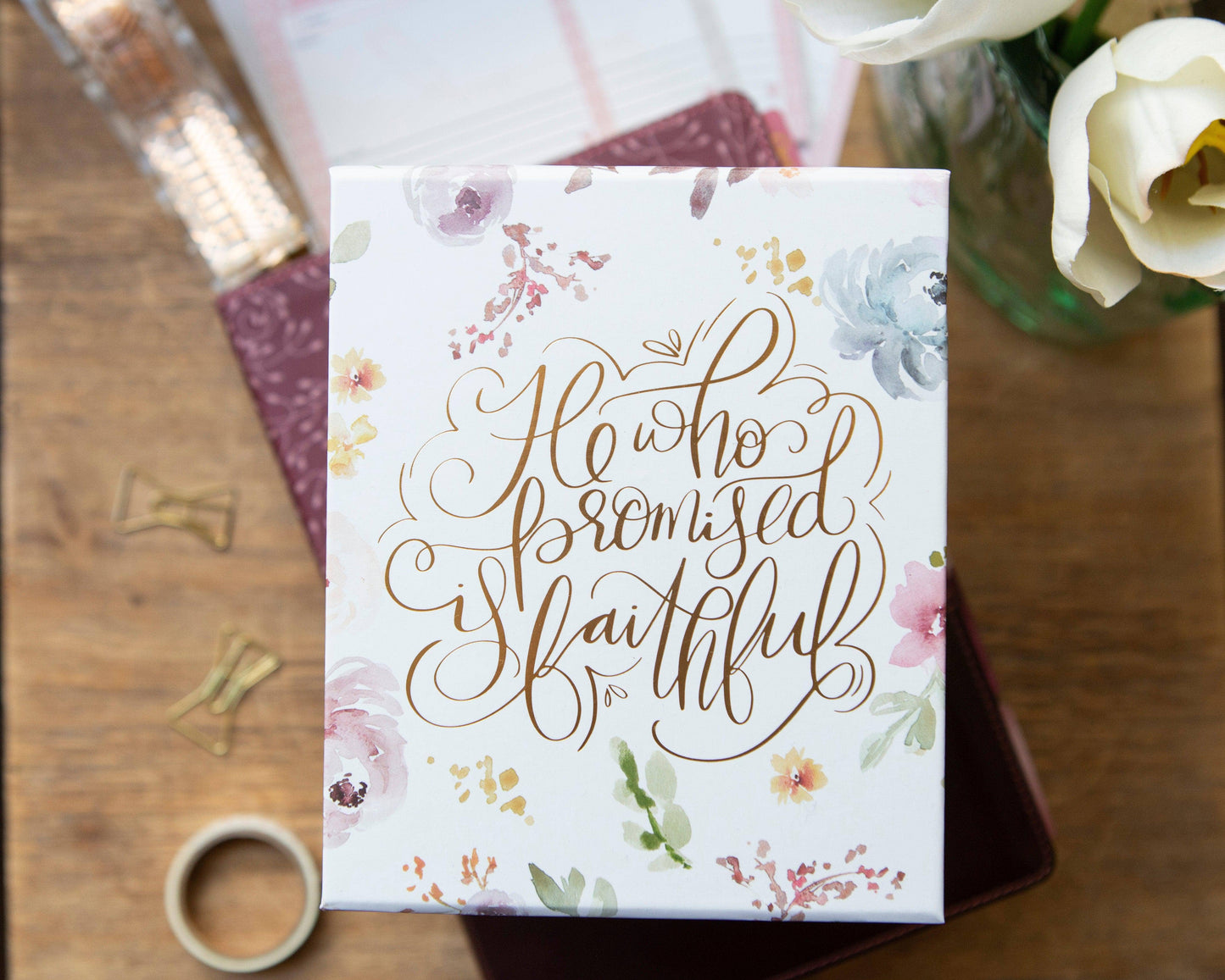Bible Verse Card Box | Scripture Memory Box