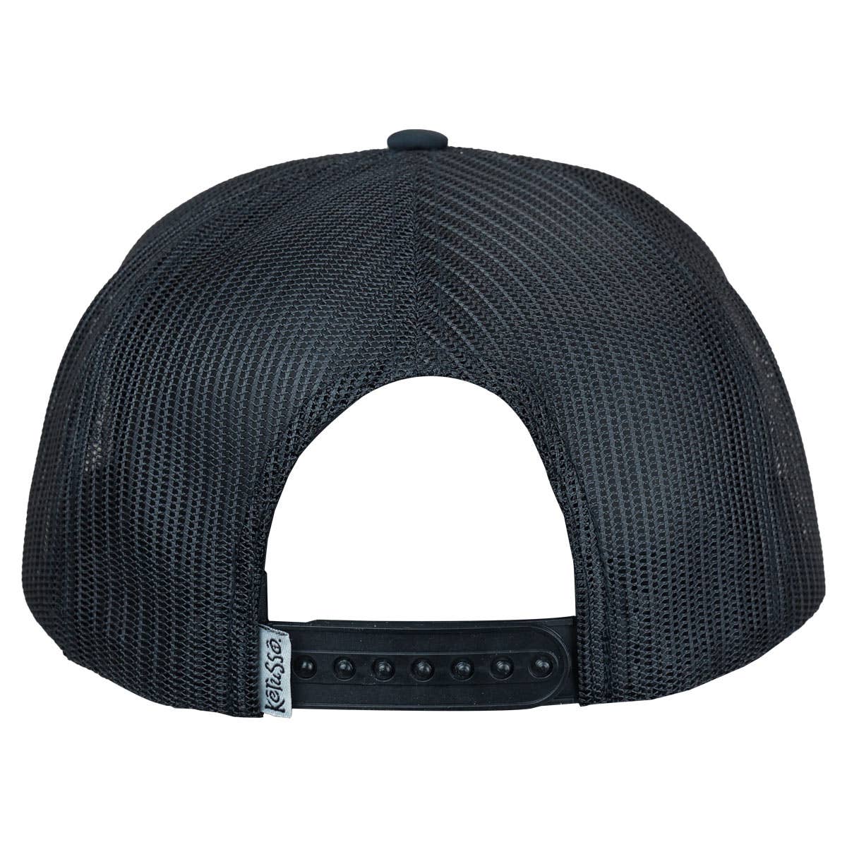 Mens Cap Black Cross And Shield