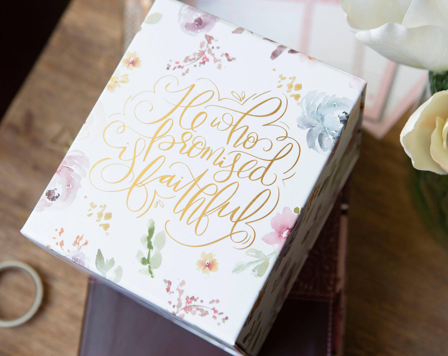 Bible Verse Card Box | Scripture Memory Box