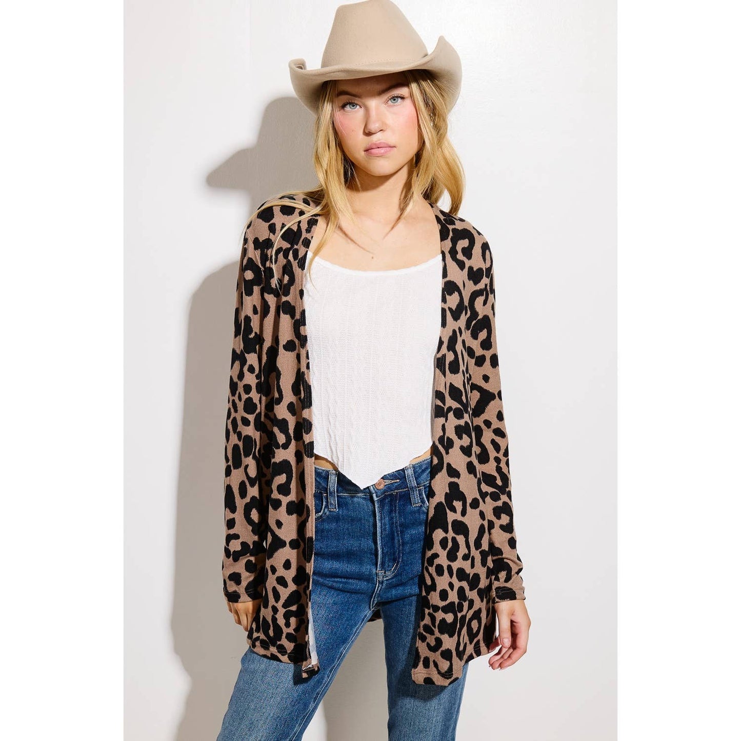 Julia Leopard Cardigan