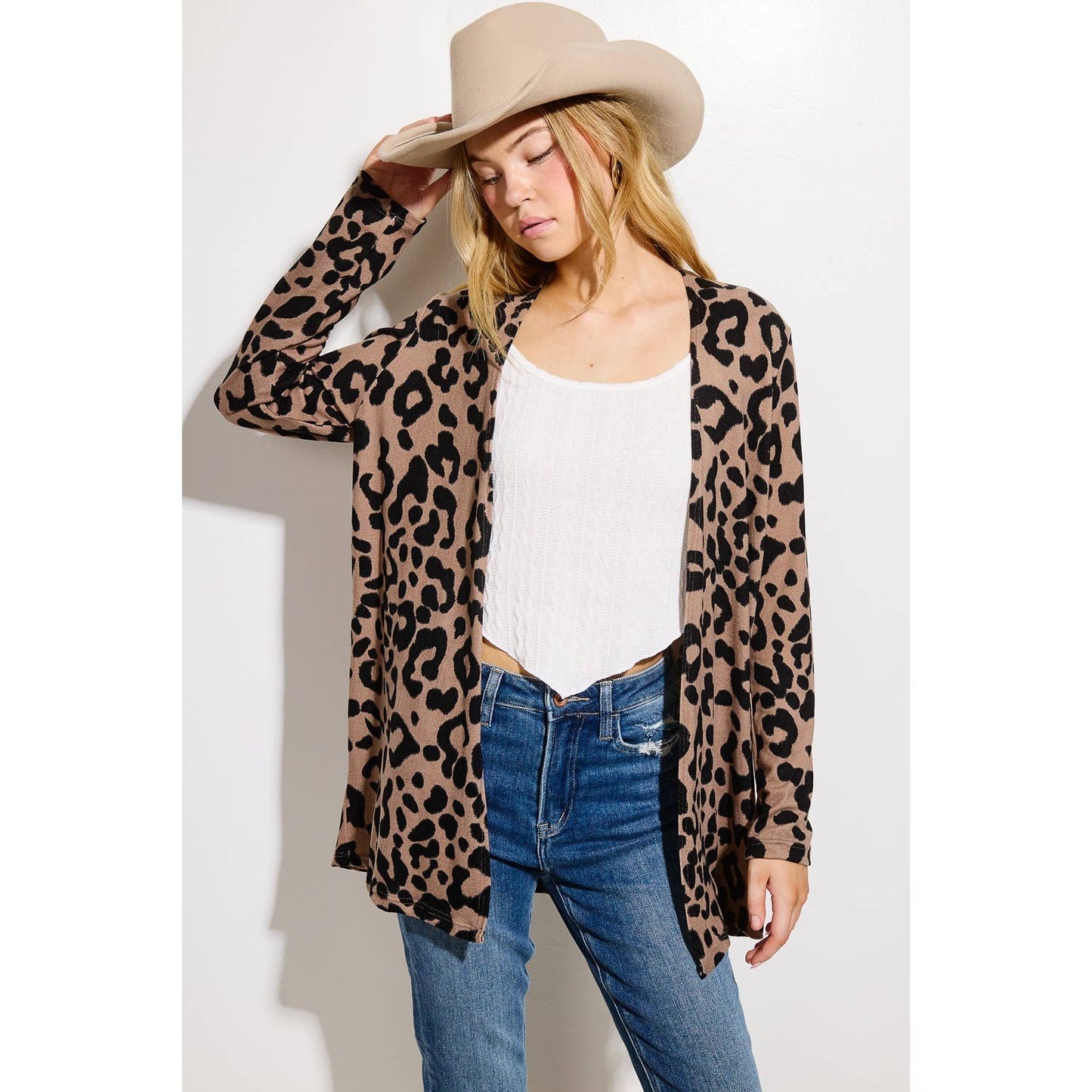 Julia Leopard Cardigan