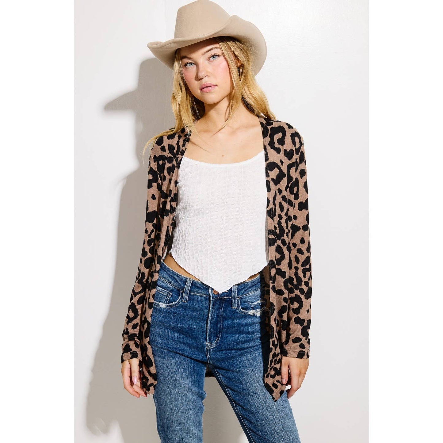 Julia Leopard Cardigan