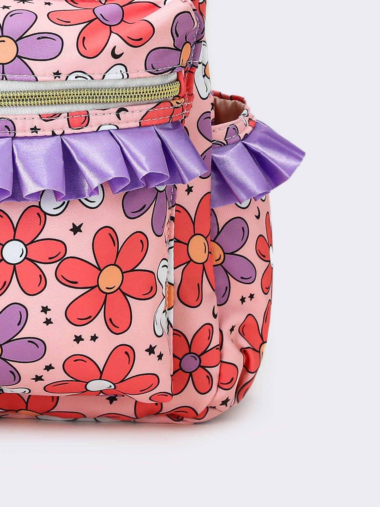 Flower Girls Ruffle Backpack