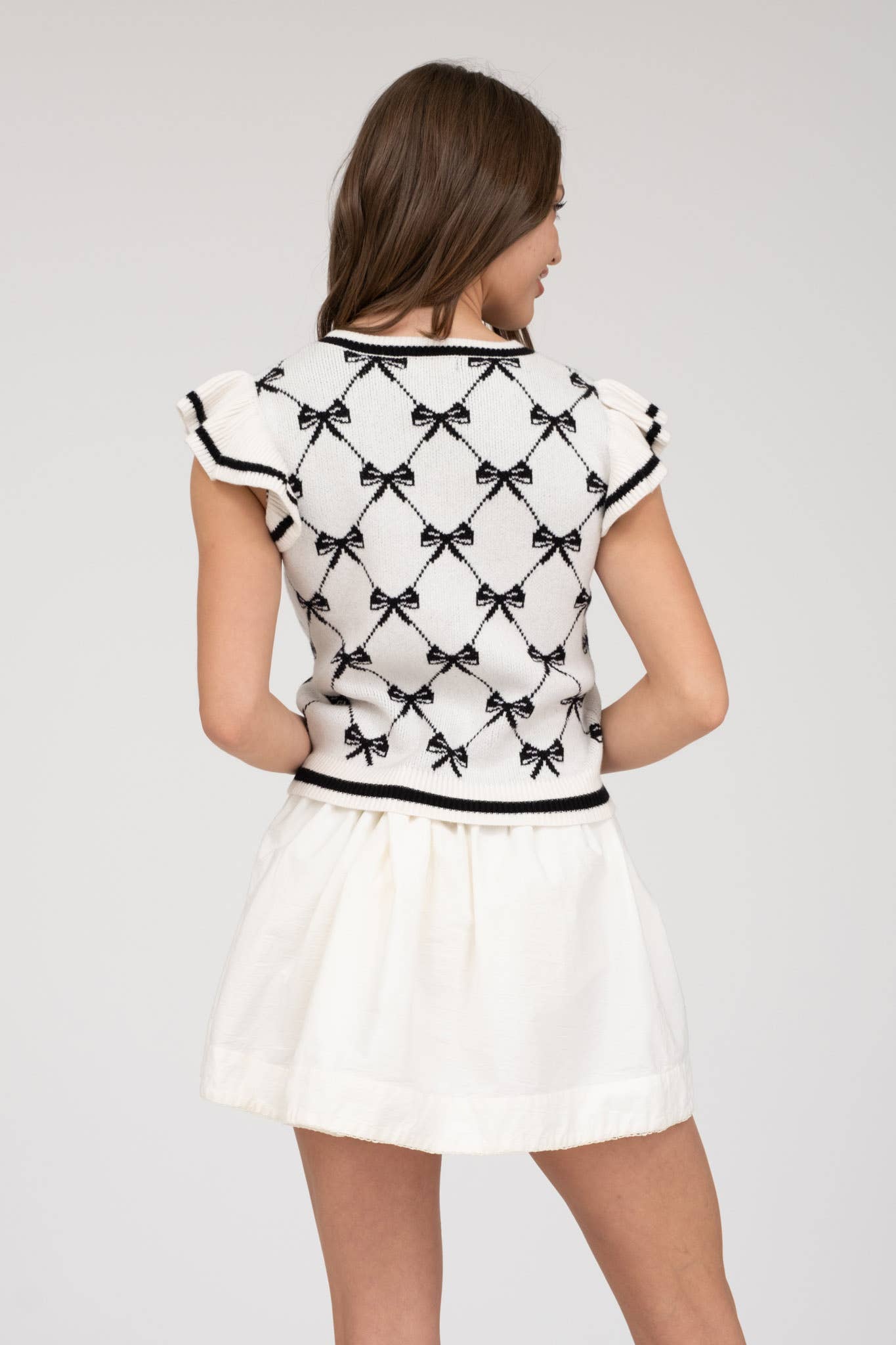 Bella Bow Sweater Top