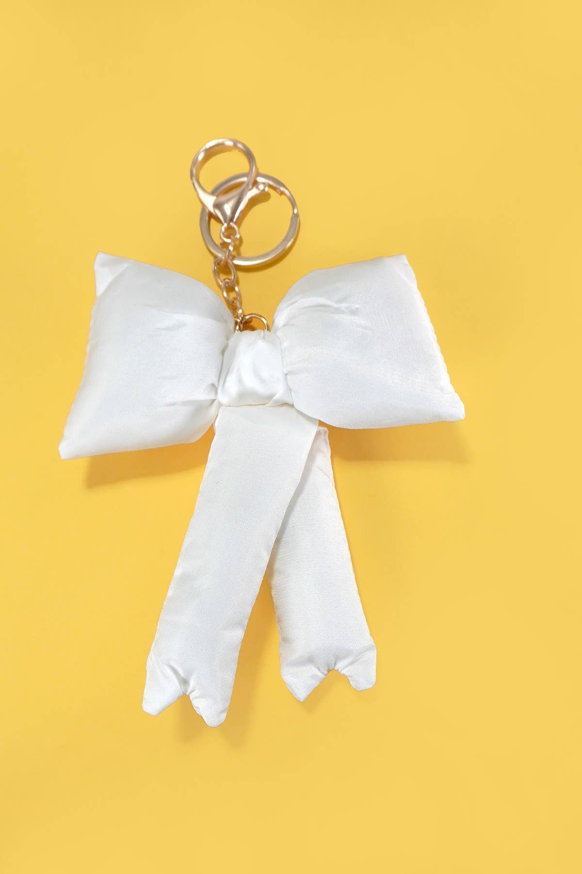 Puffy Bow Keychain