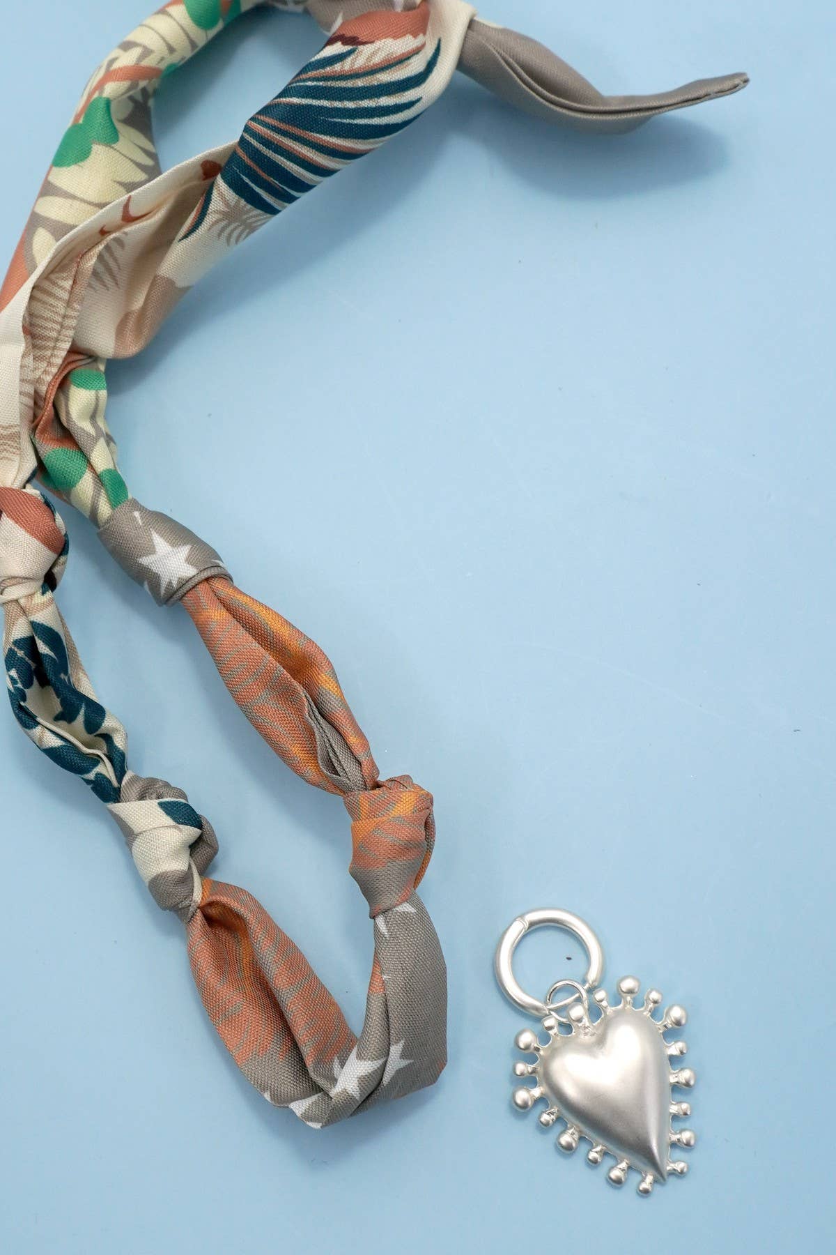 Scarf Charm Necklace