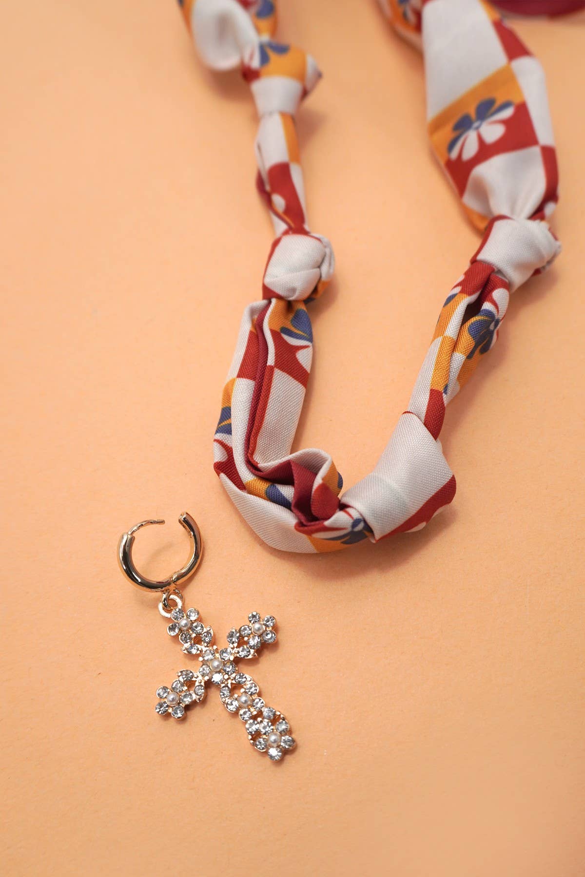 Scarf Charm Necklace