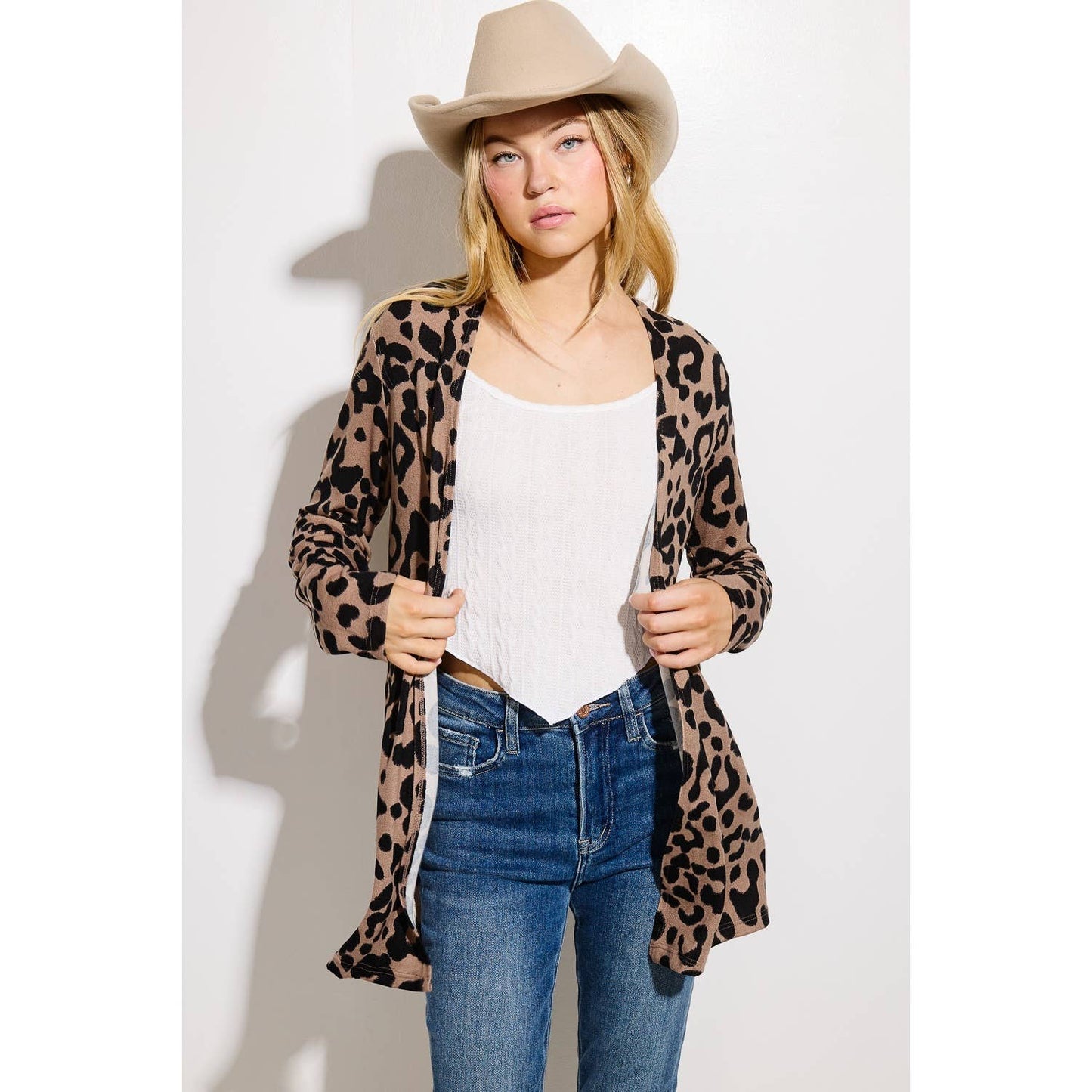 Julia Leopard Cardigan