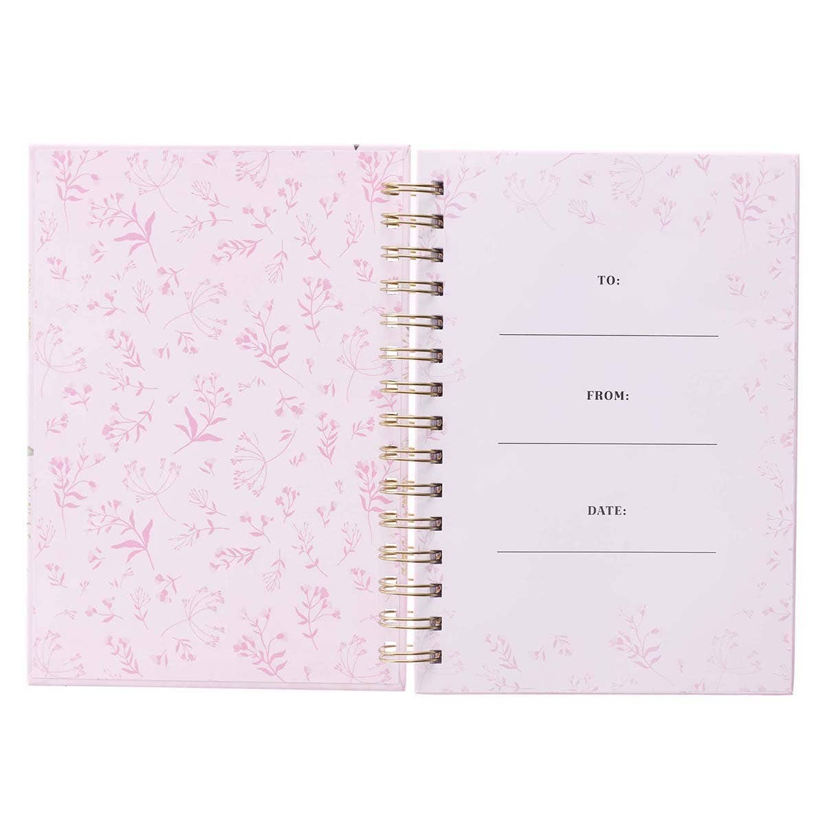 Pink Floral Journal