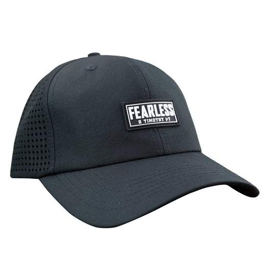 Kerusso Mens Cap - Black & White Fearless