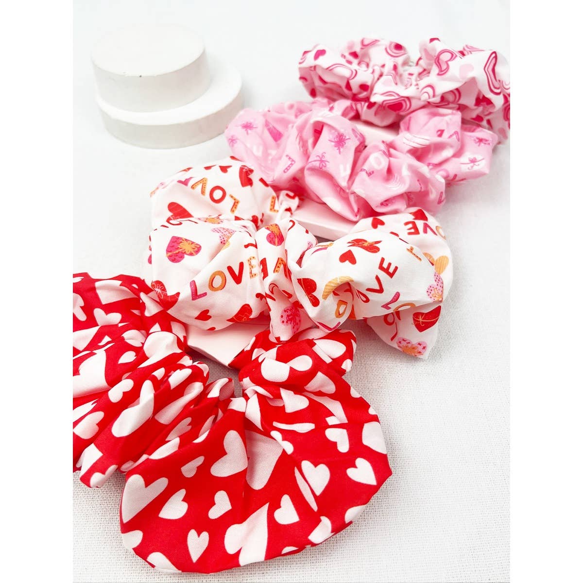 Valentines Jumbo Scrunchies