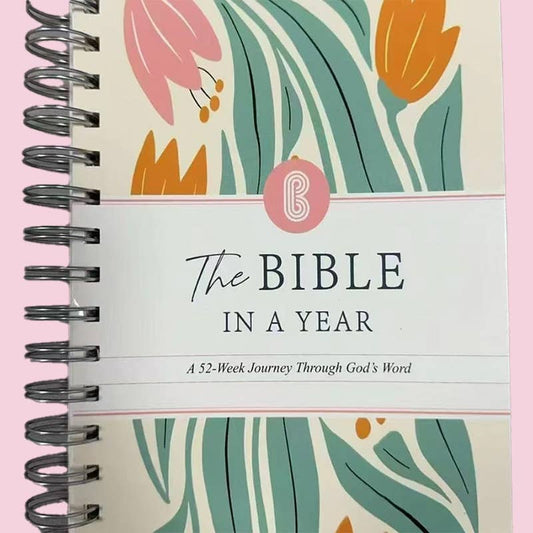 The Bible In A Year A 52-Week Journey Bible Notebook