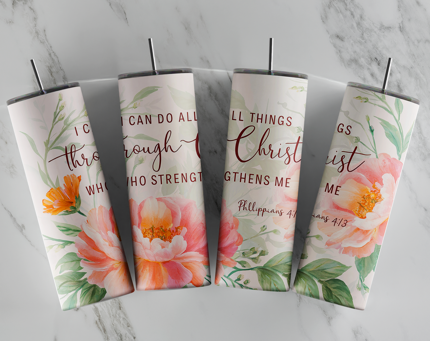 I Can Do All Things Through Christ Tumbler