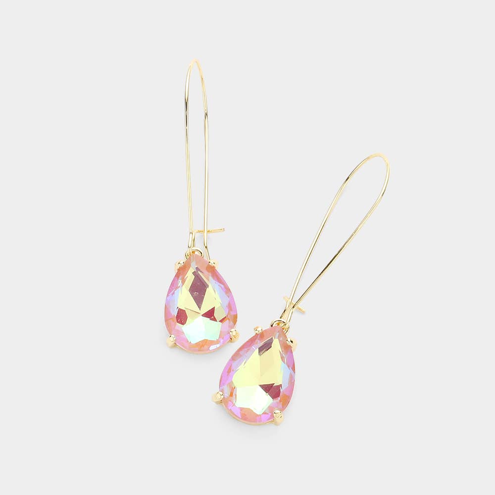 Teardrop Stone Earrings