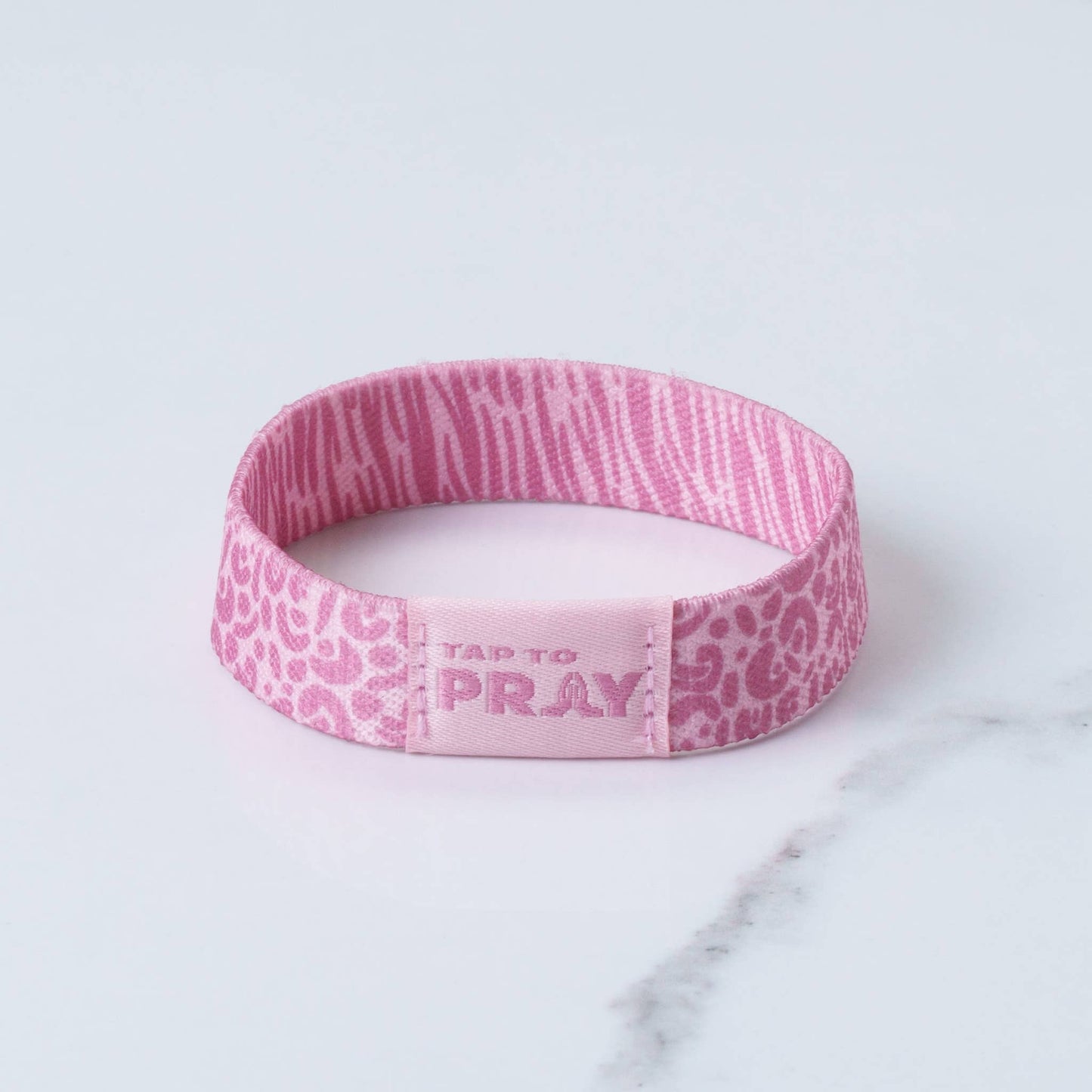 Tap To Pray Pink Leopard