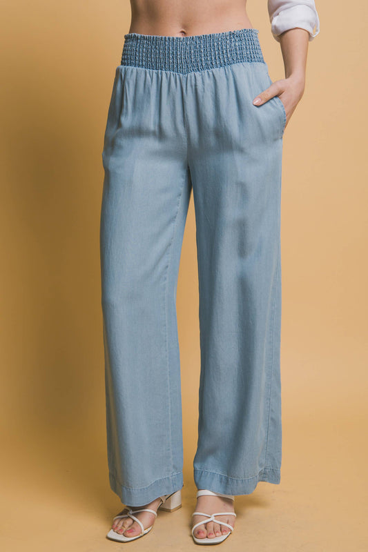 Rachel Elastic Waist Pant
