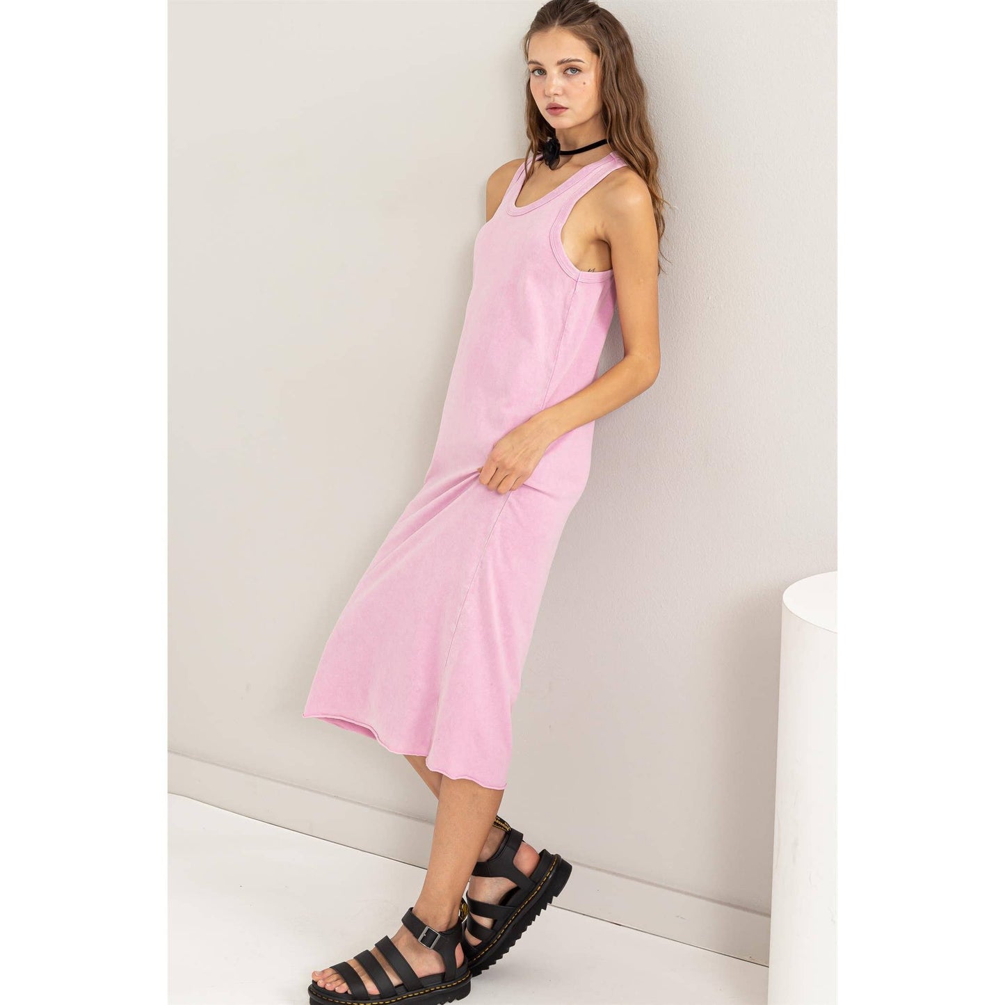 Lindsey Sleeveless Midi Dress