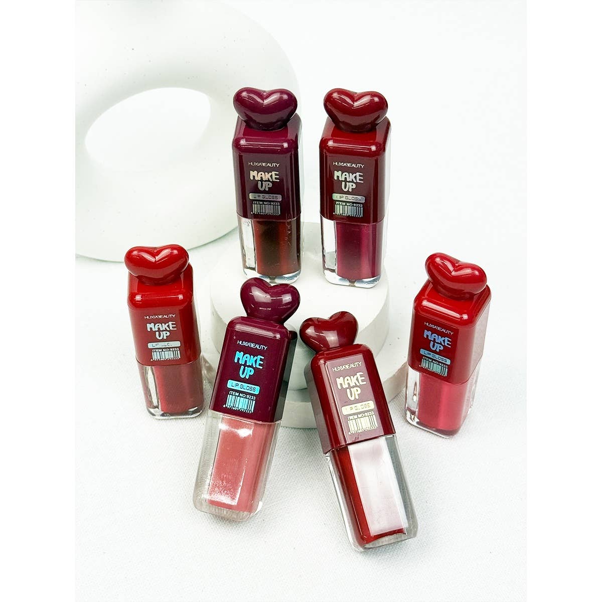 Red Heart Lip Gloss/Makeup