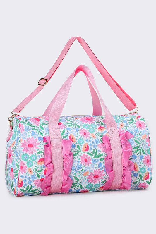 Floral Duffle Bag
