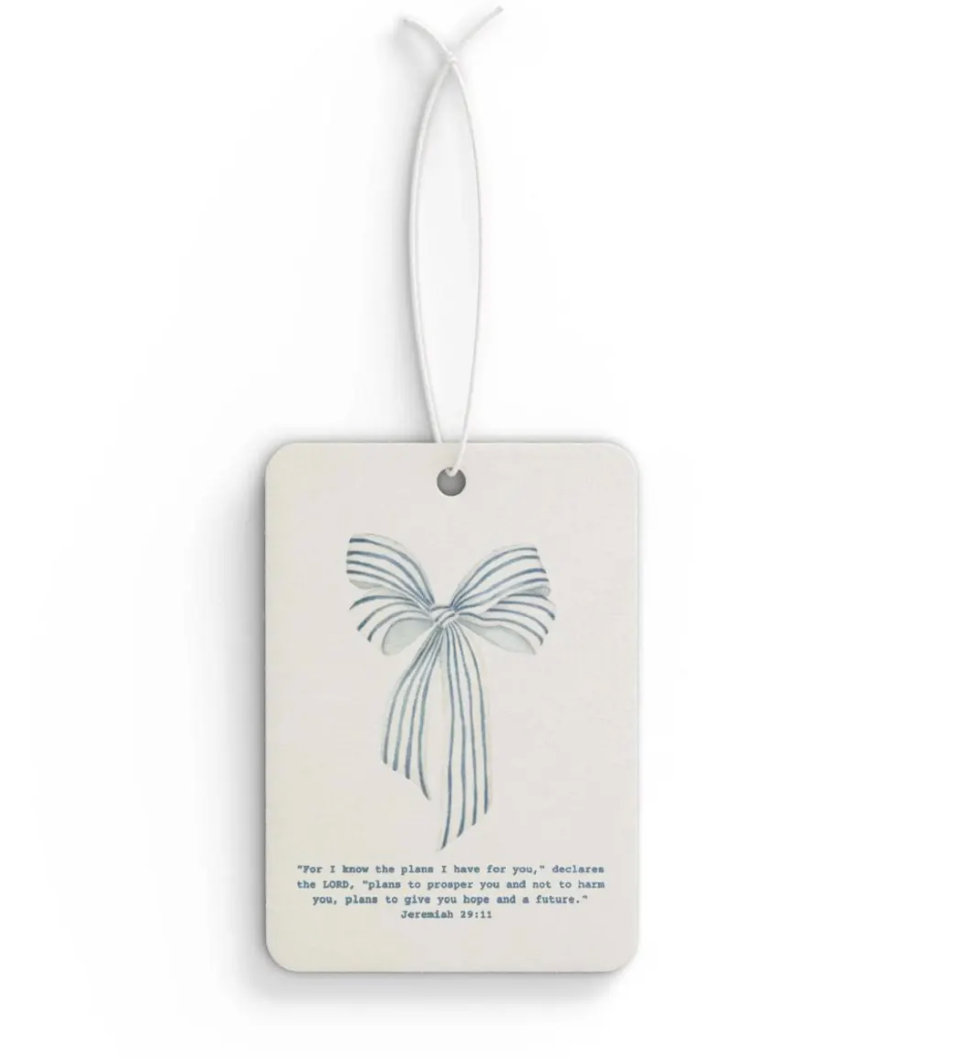 Jeremiah 29:11 Car Air Freshener - Scent, Dior