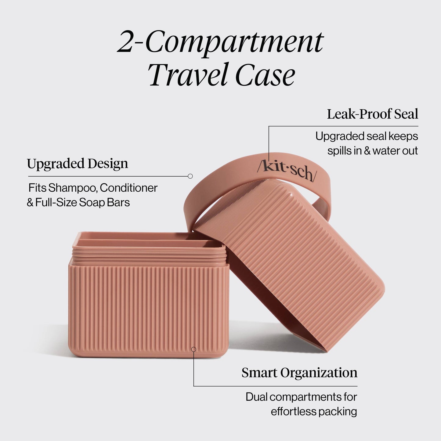 Kitsch - Compartment Travel Case