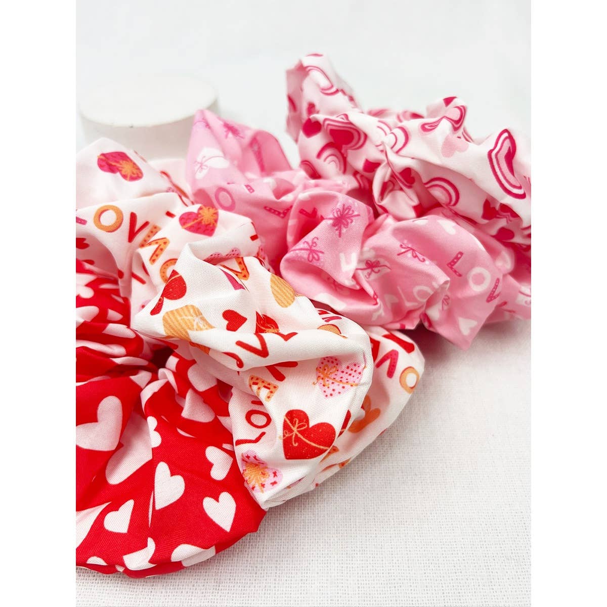 Valentines Jumbo Scrunchies