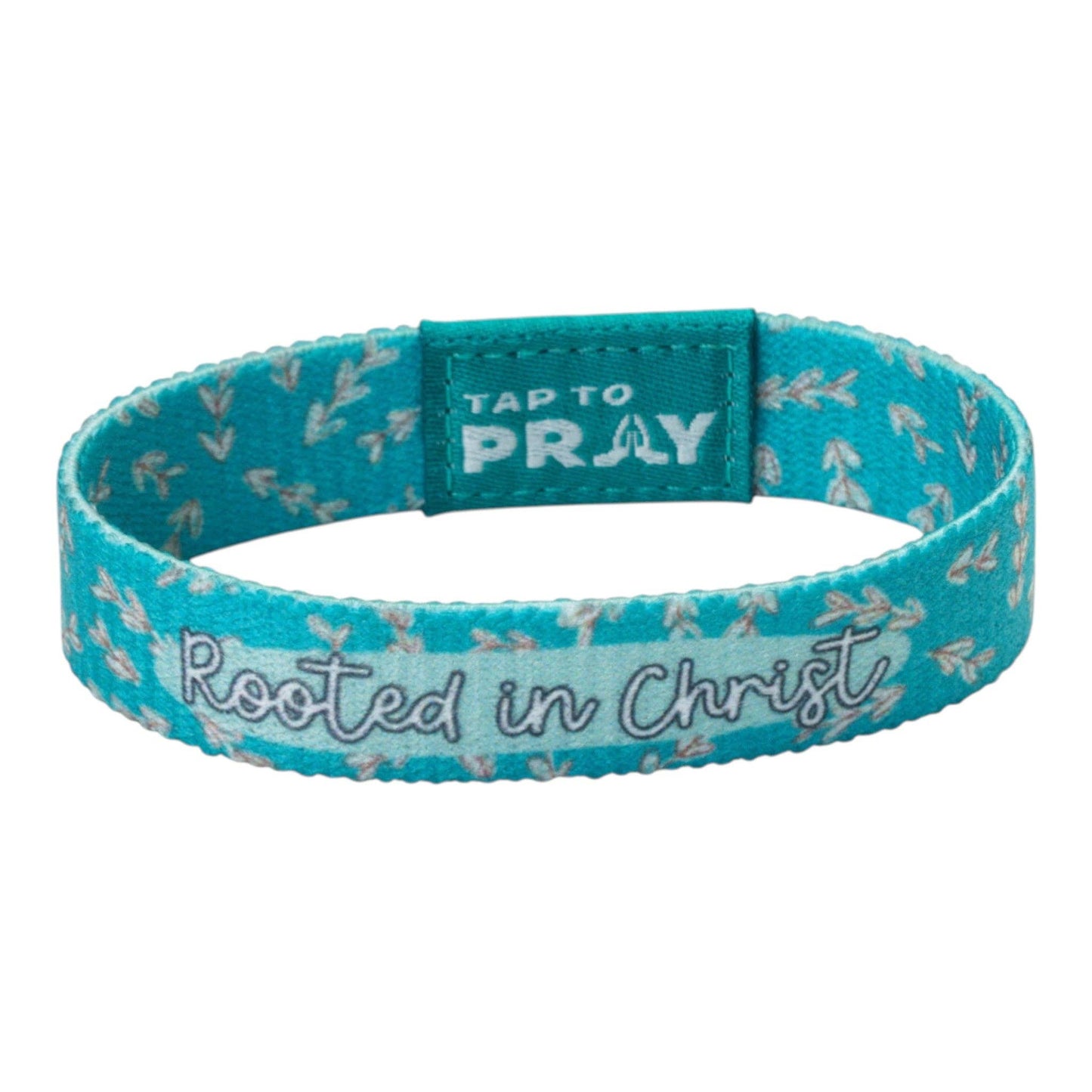 Tap To Pray - Kingfolk Series Wristband – Teal Rooted In Christ