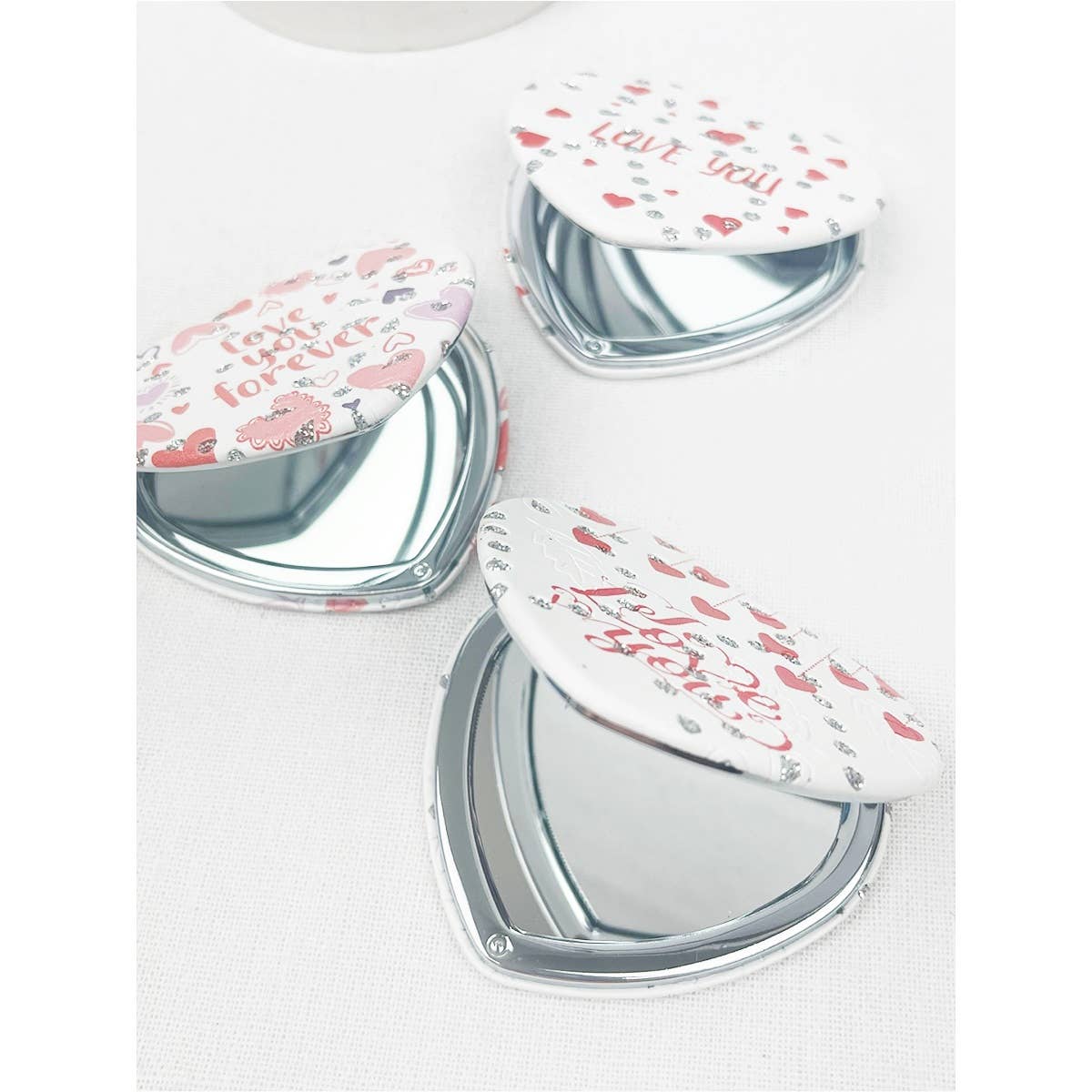 Valentines Heart Double Sided Mirror