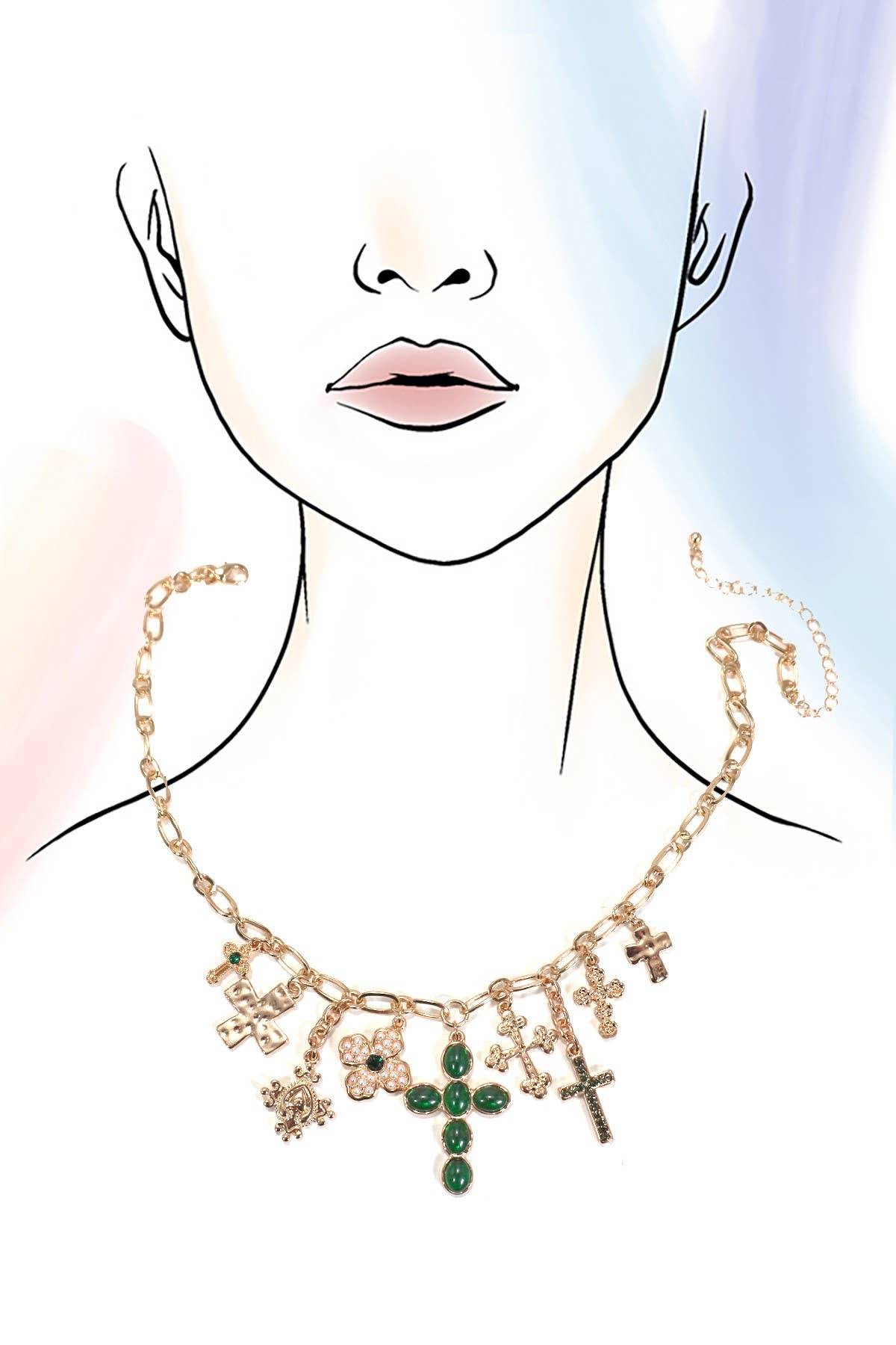 Ellie Charm Necklace